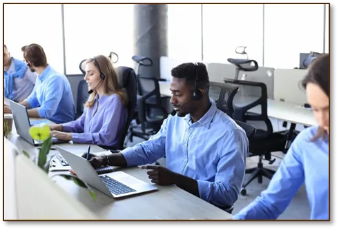 A team of highly-trained, outsourced paralegal CSRs provide for an immigration law firm top-tier legal customer service, ensuring satisfactory CX that leads to long-term legal client trust, confidence, and loyalty.