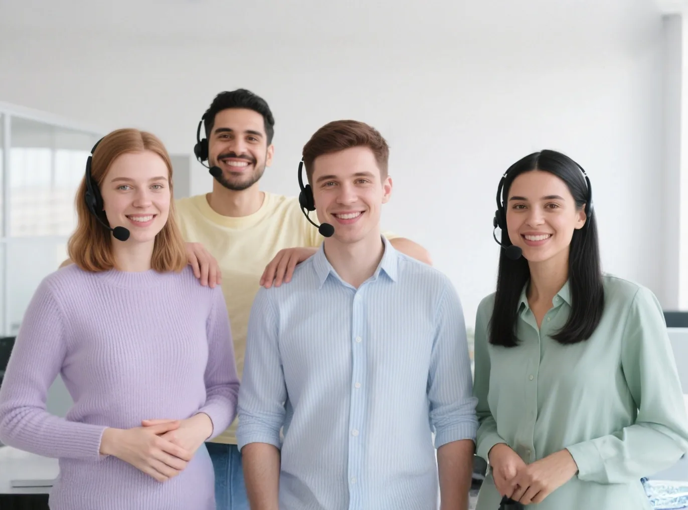 Customer service team