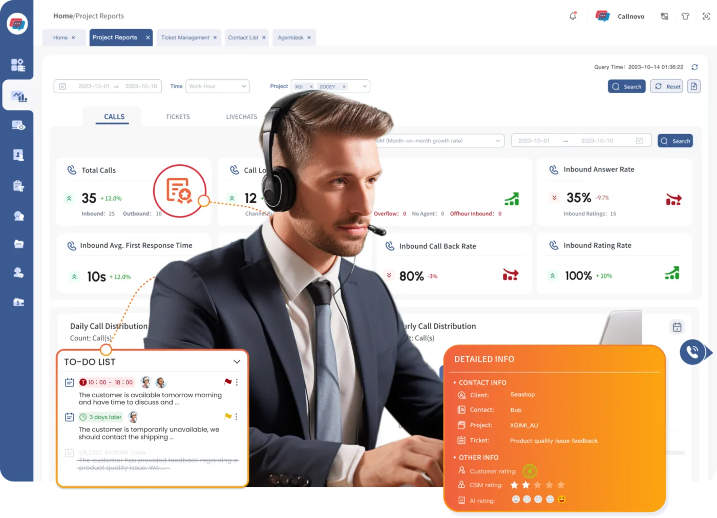 HeroDash project reports dashboard